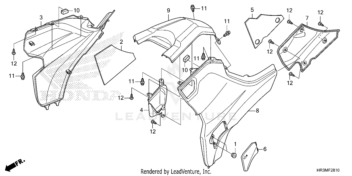 SIDE COVER@TANK COVER