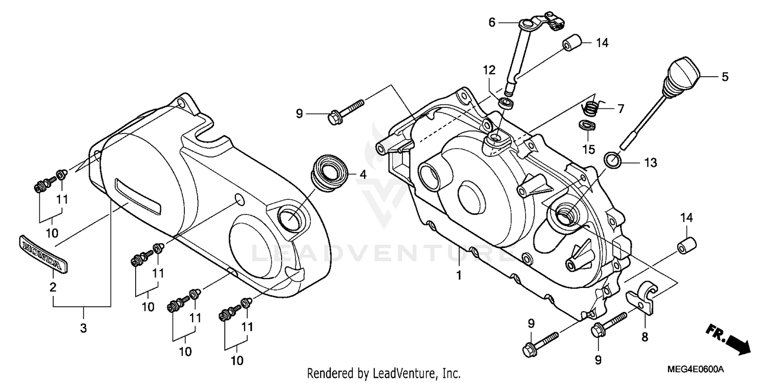 RIGHT CRANKCASE COVER