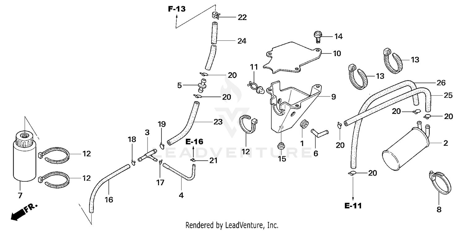 AIR BOX + OIL CATCH TANK