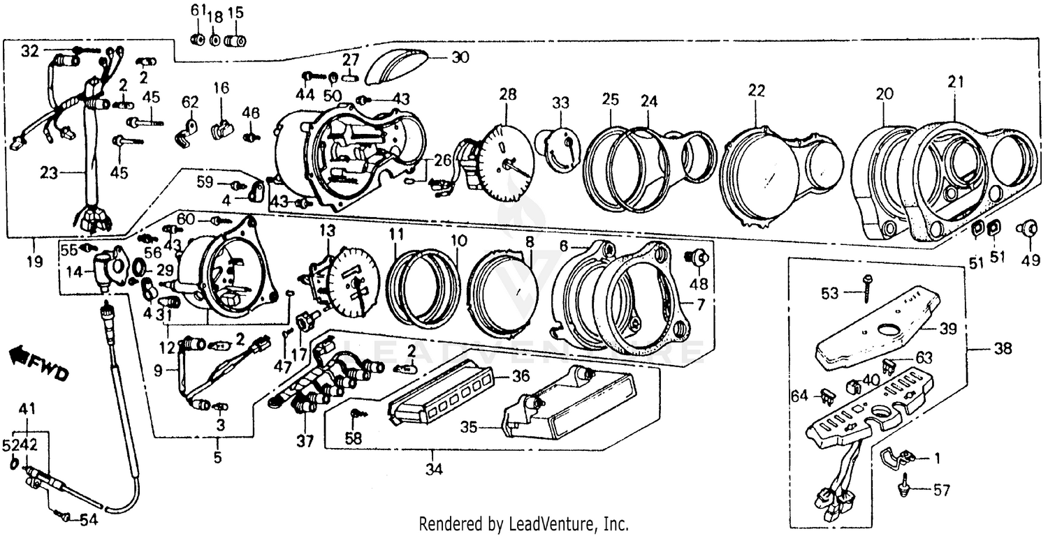 SPEEDOMETER + TACHOMETER