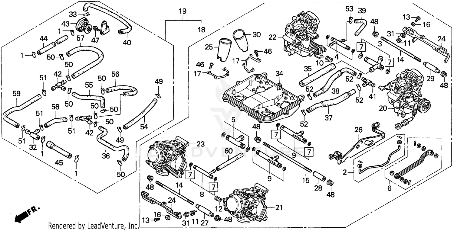 CARBURETOR ASSY. 94-97