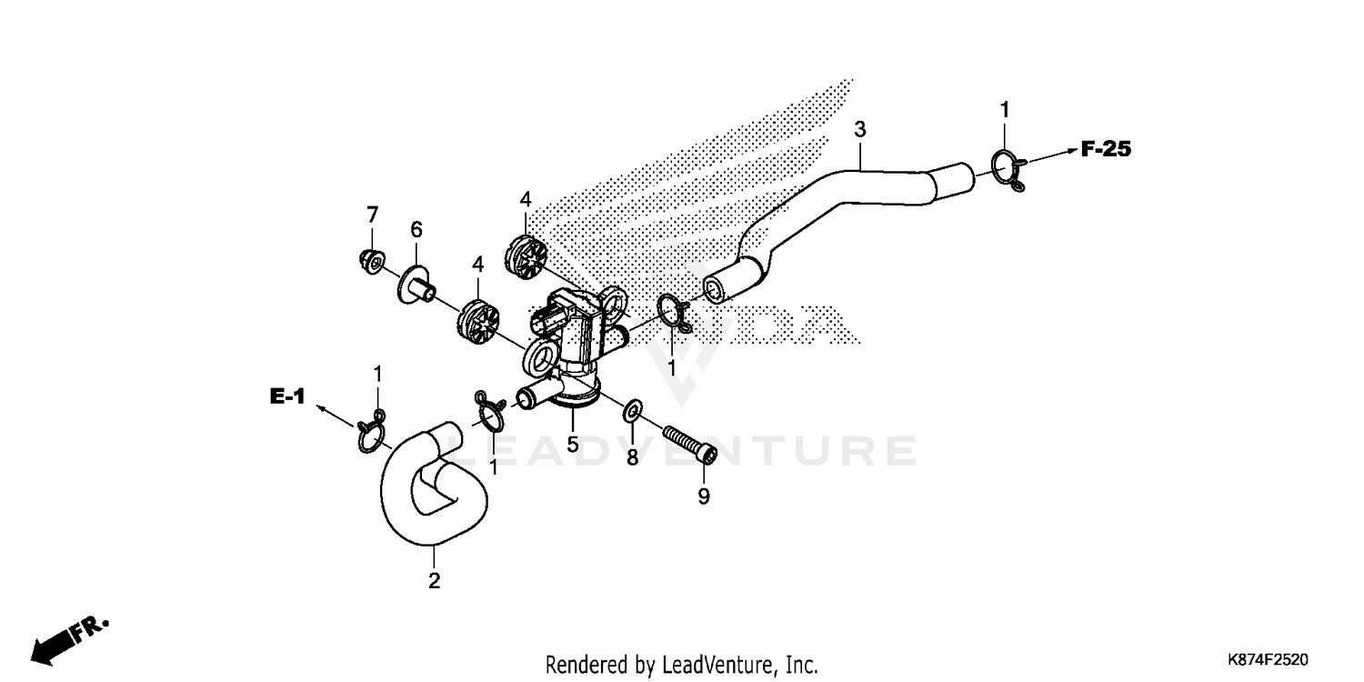 AIR INJECTION SOLENOID   VALVE