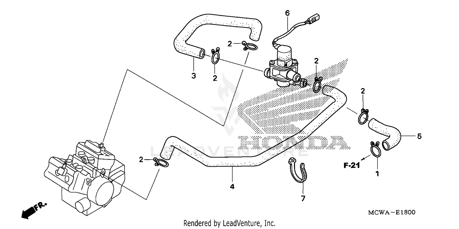 AIR INJECTION CONTROL    VALVE