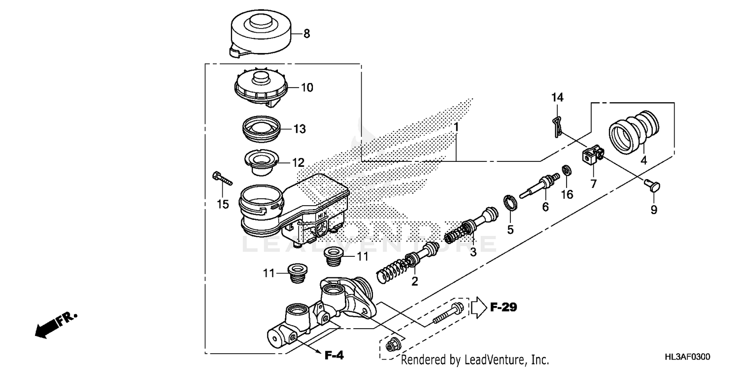 BRAKE MASTER CYLINDER