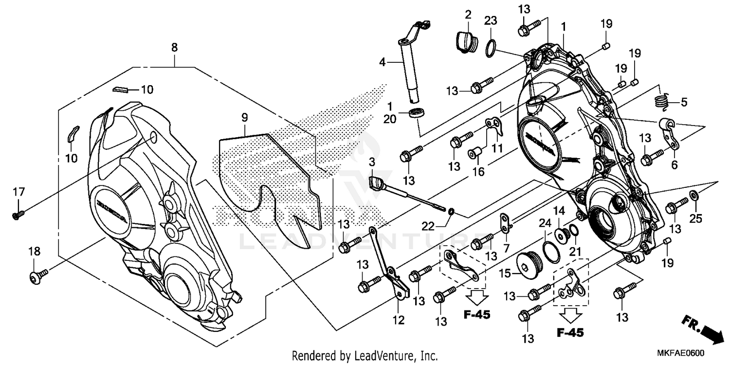 RIGHT CRANKCASE COVER