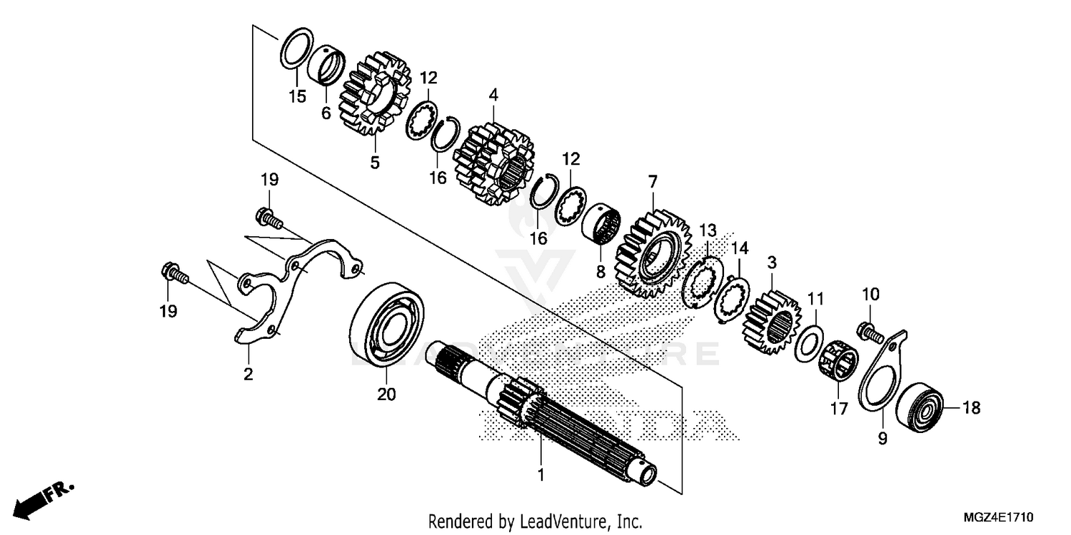 TRANSMISSION (MAINSHAFT)
