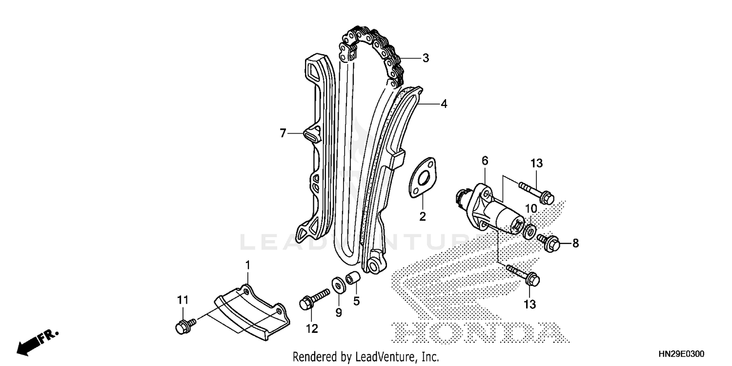 CAM CHAIN + TENSIONER
