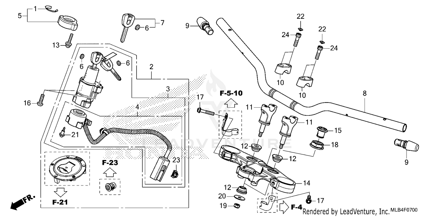 HANDLEBAR@TOP BRIDGE