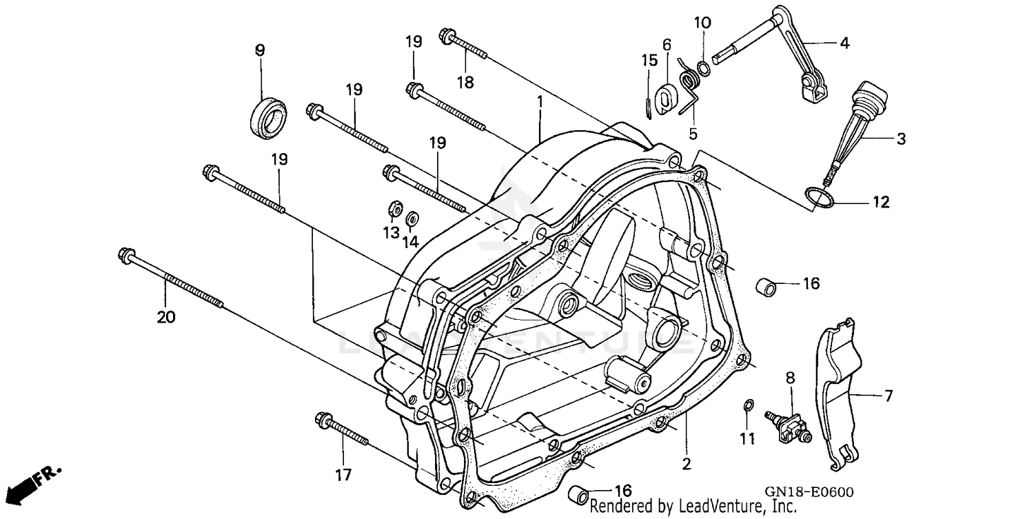 RIGHT CRANKCASE COVER