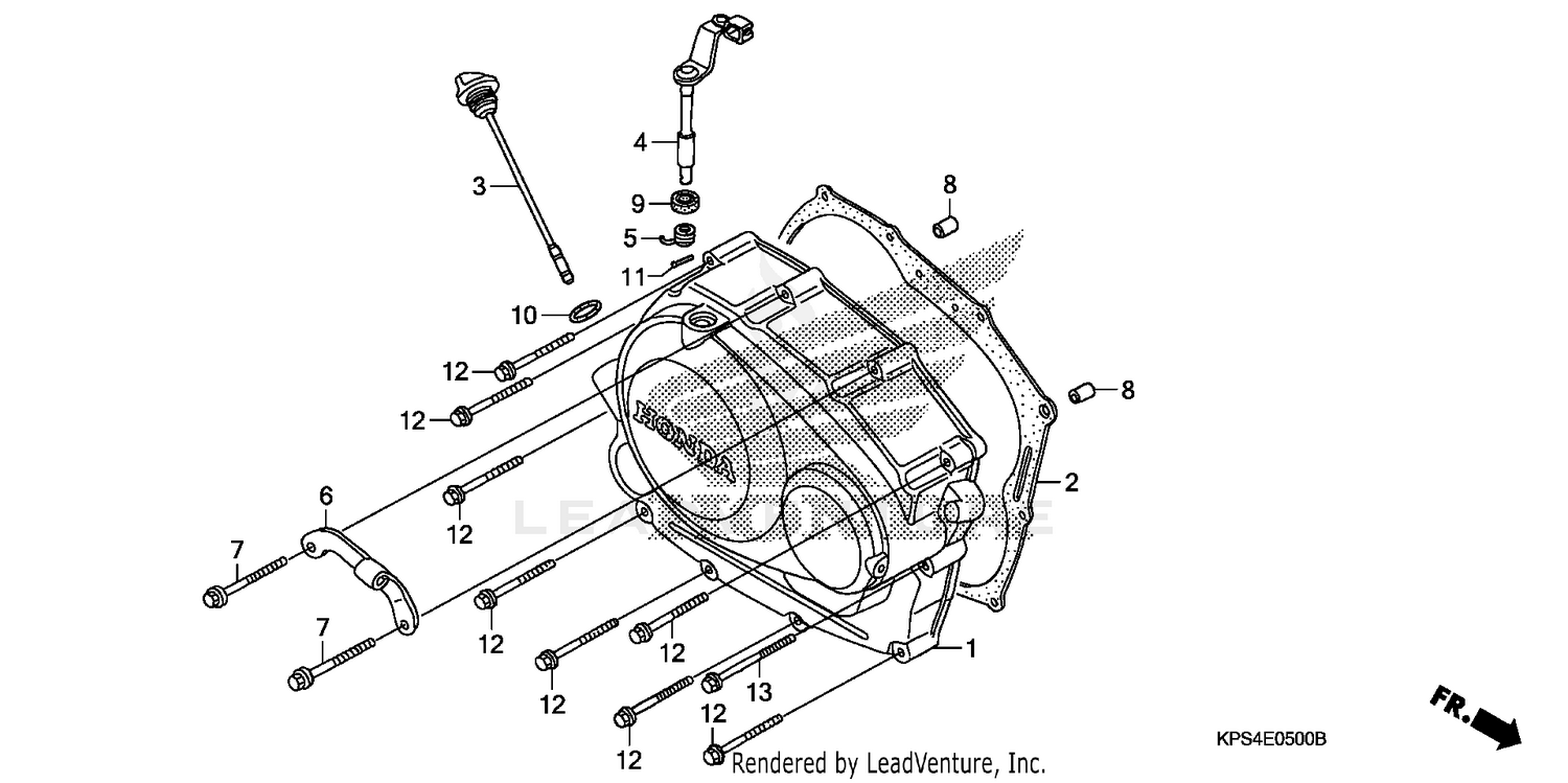 RIGHT CRANKCASE COVER