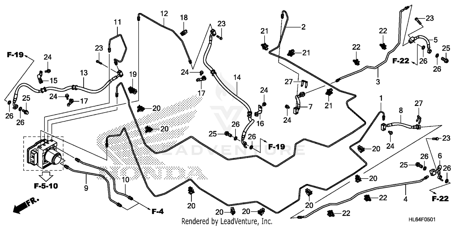 BRAKE PIPE@BRAKE HOSE (2)
