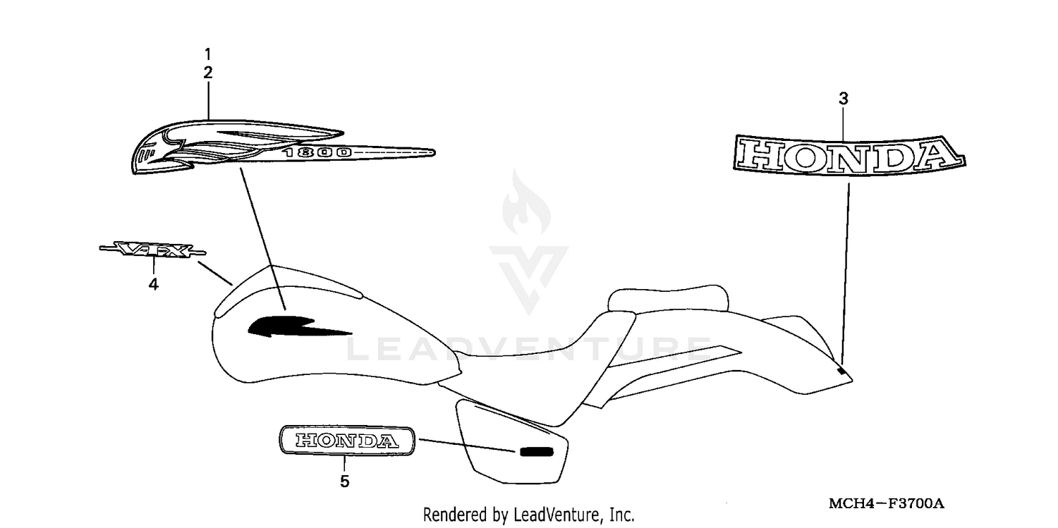 EMBLEM + MARK (VTX1800C)