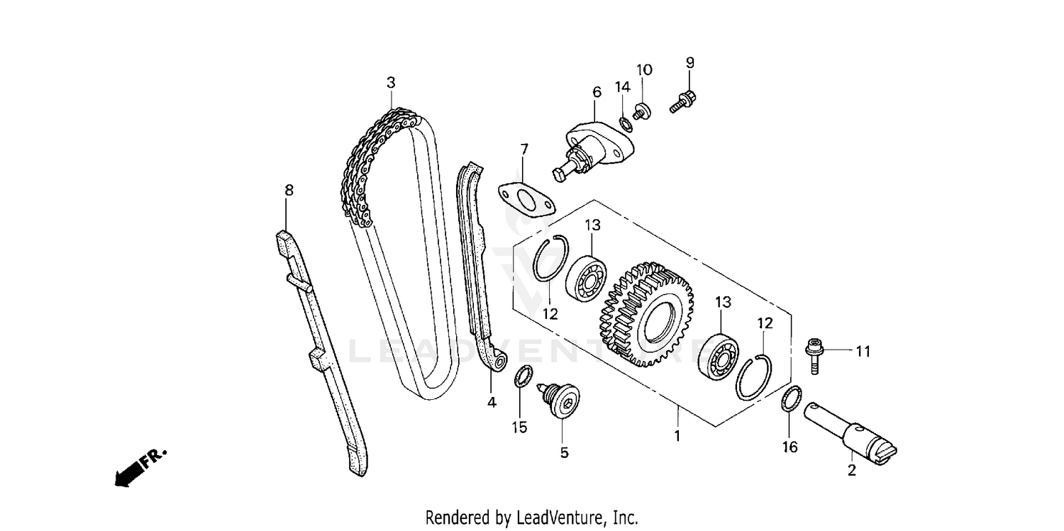 CAM CHAIN + TENSIONER