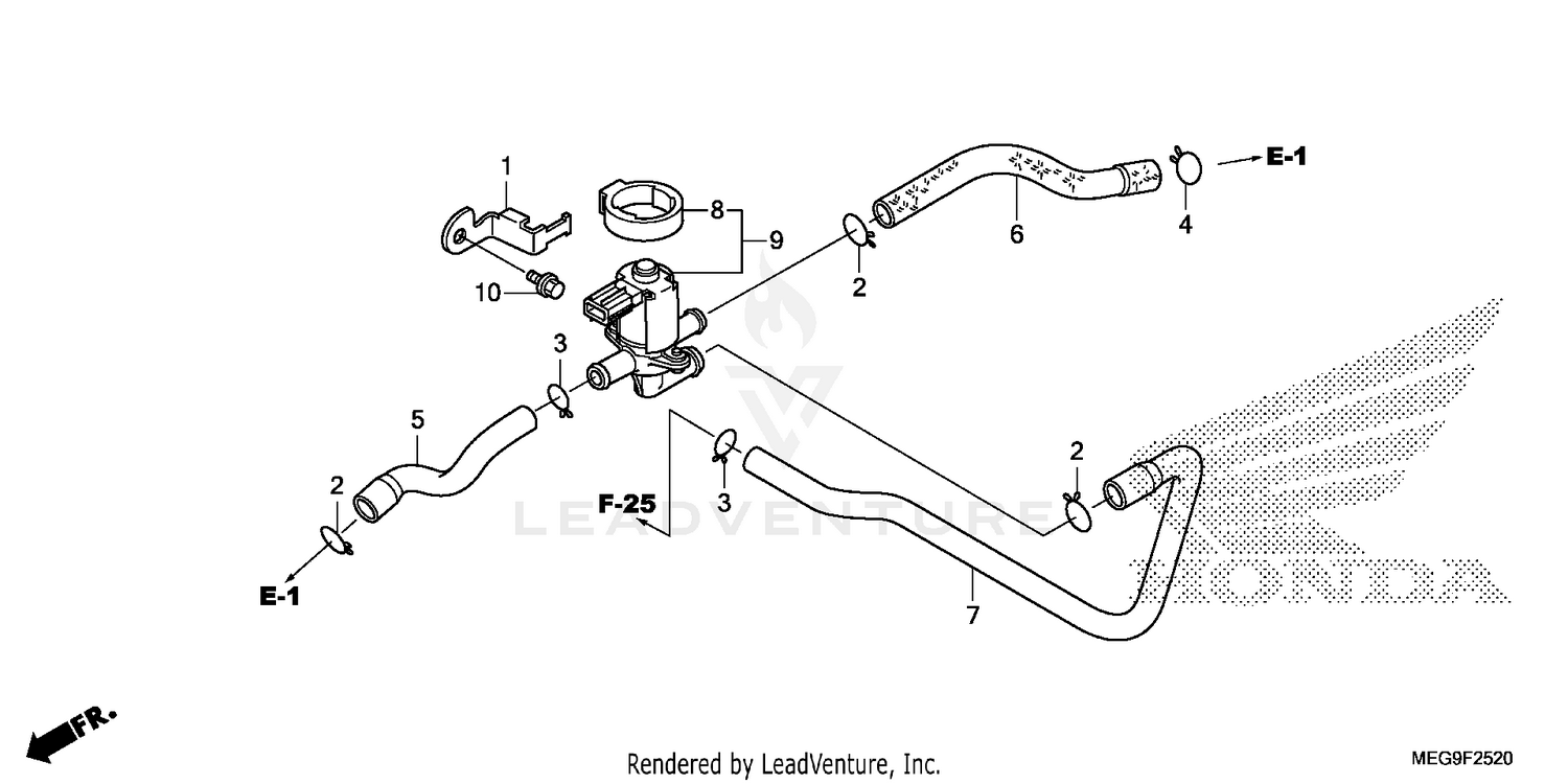 AIR INJECTION CONTROL    VALVE
