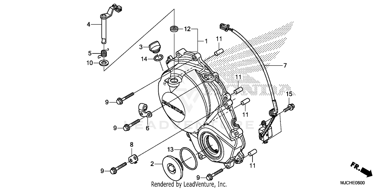 RIGHT CRANKCASE COVER