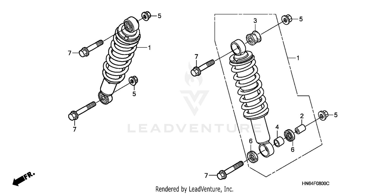 FRONT SHOCK ABSORBER