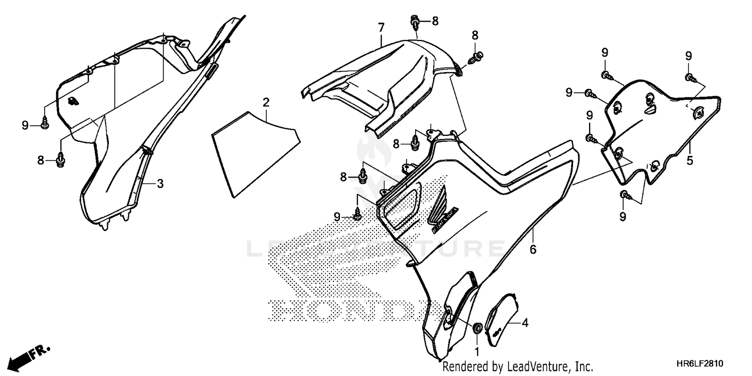 SIDE COVER@TANK COVER