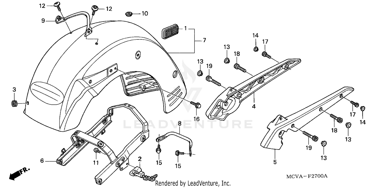 REAR FENDER + GRAB RAIL (1)