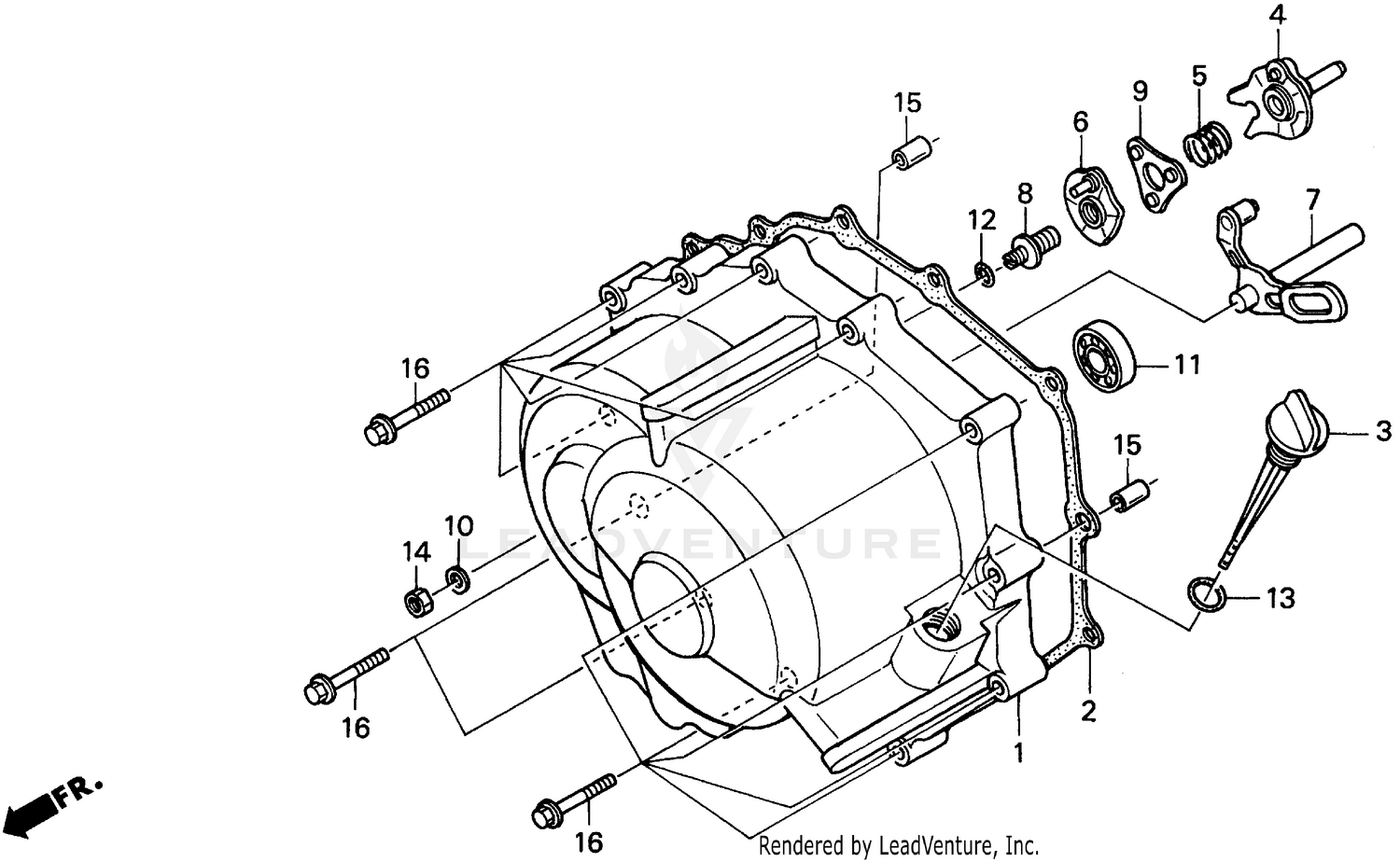 FRONT CRANKCASE COVER