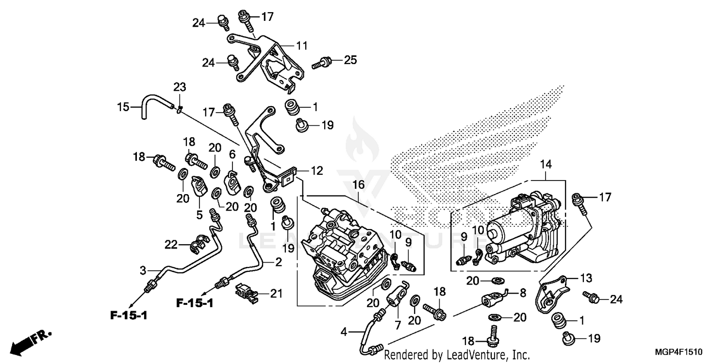 REAR POWER UNIT@REAR     VALVE UNIT