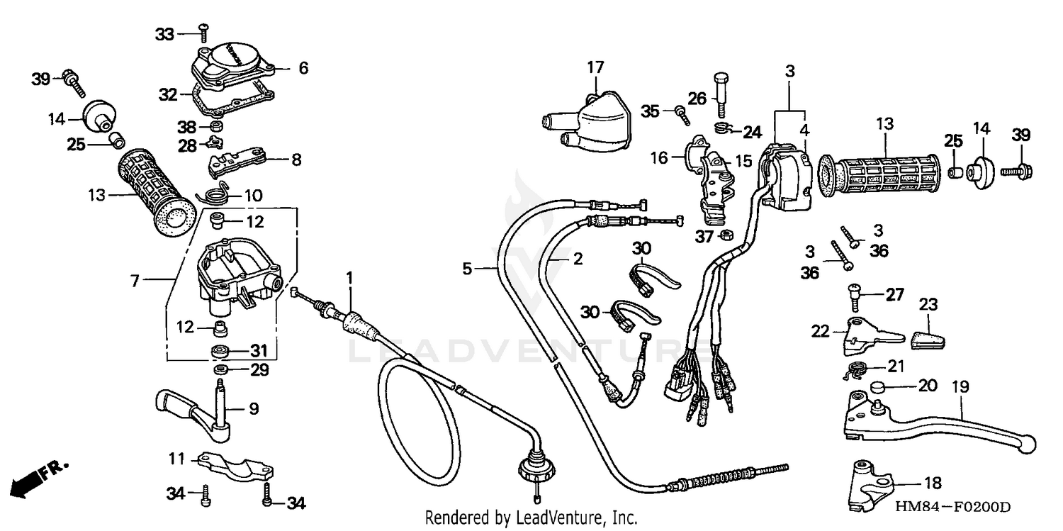 HANDLE SWITCH + CABLES