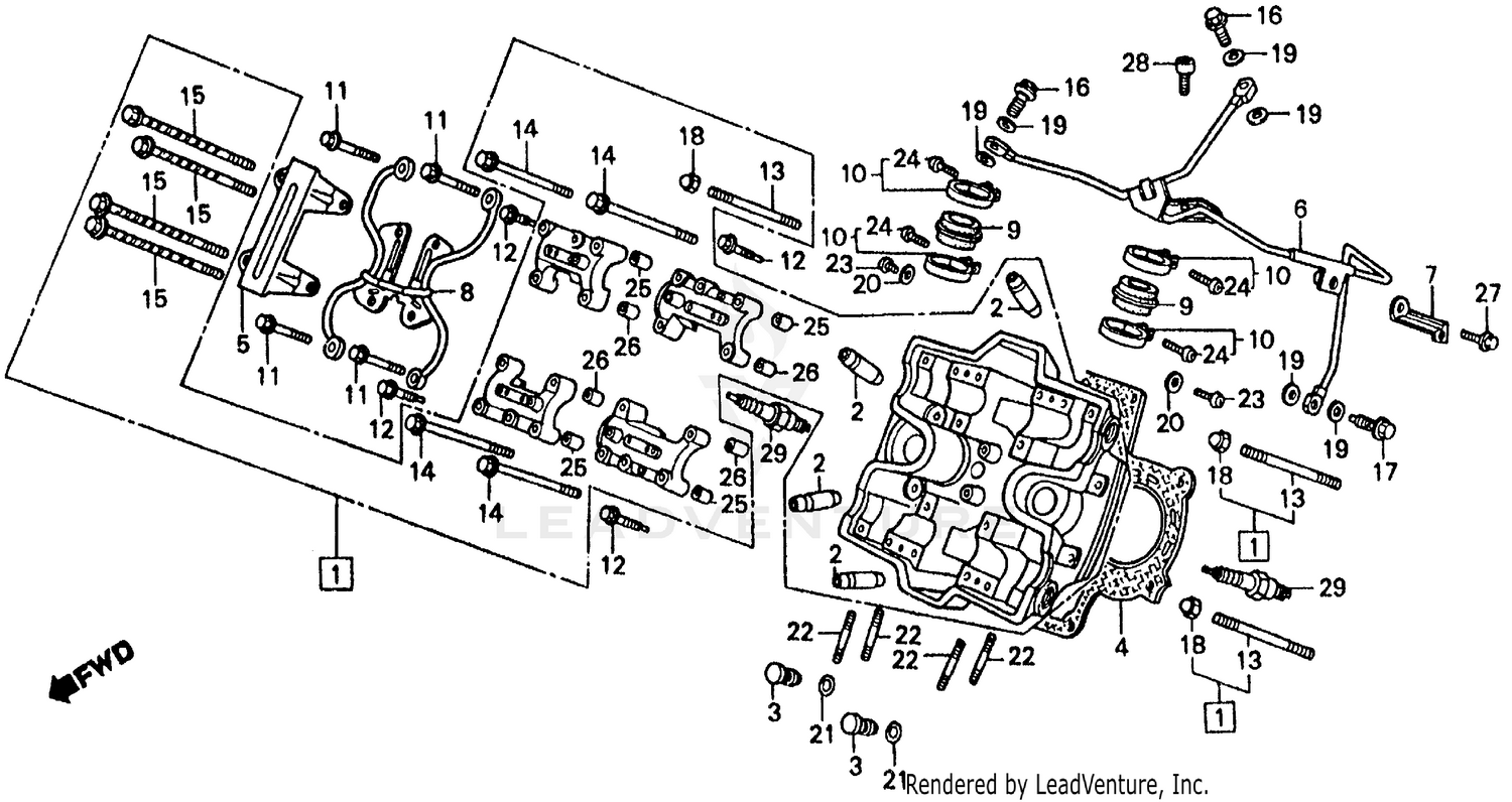 FRONT CYLINDER HEAD II