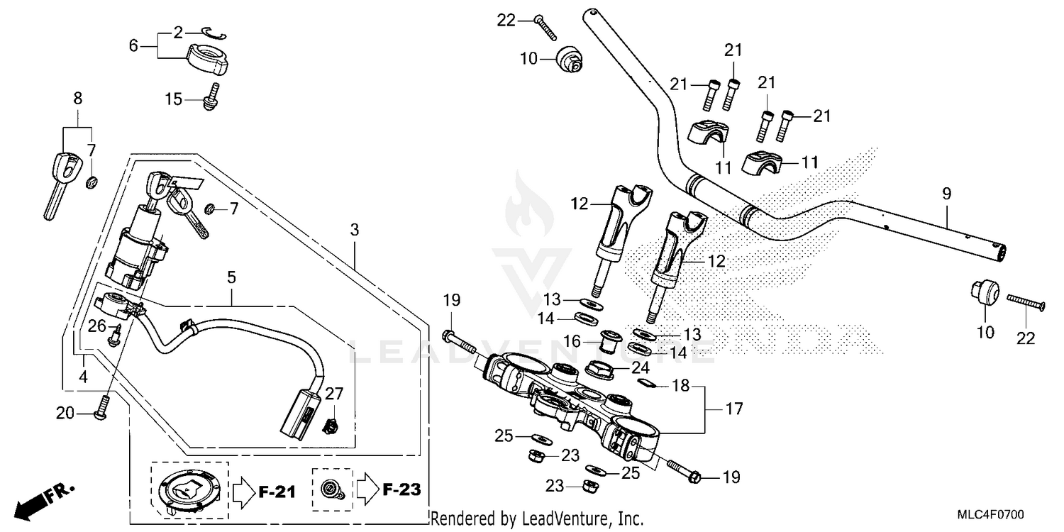 HANDLEBAR@TOP BRIDGE