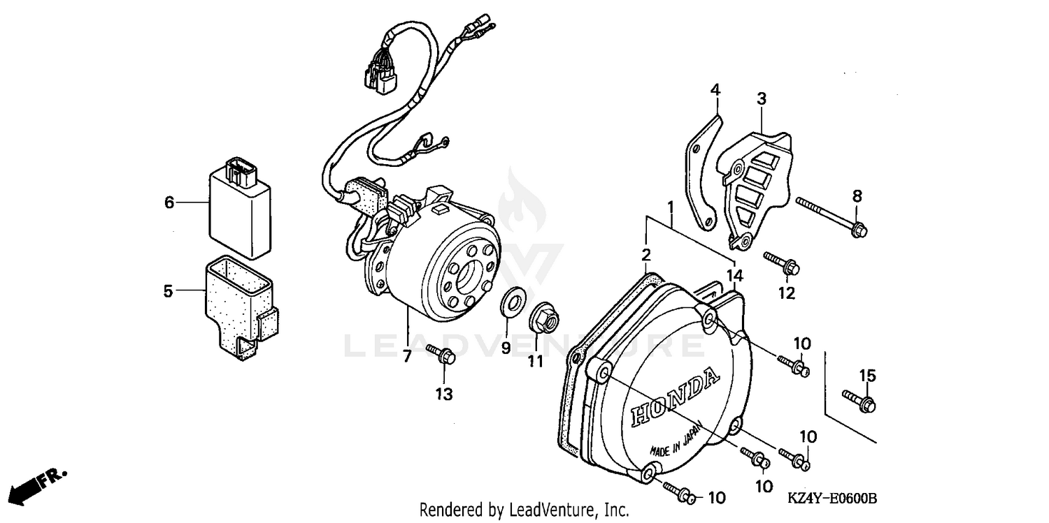 LEFT CRANKCASE COVER