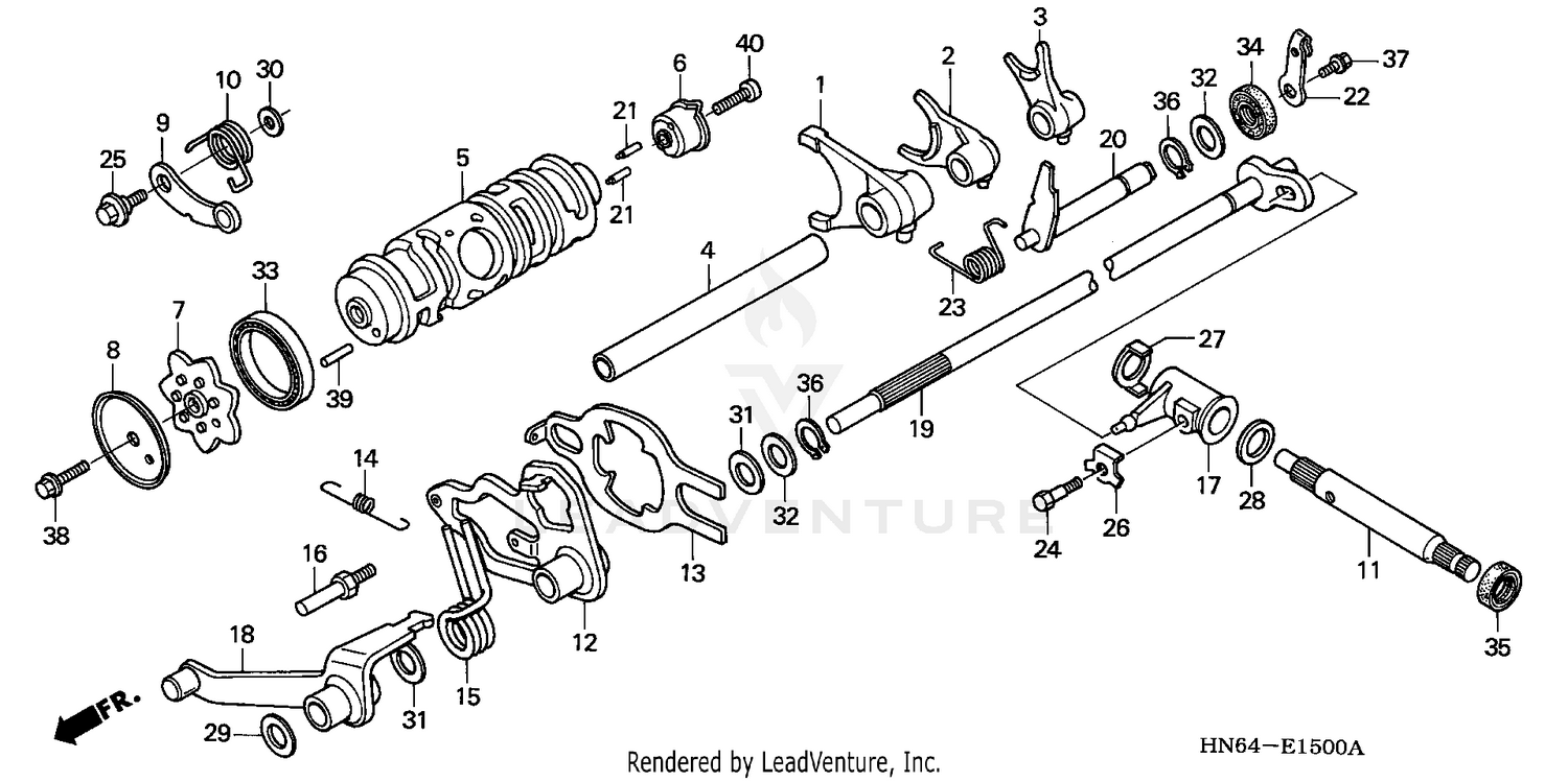 GEARSHIFT DRUM ('01-'02)