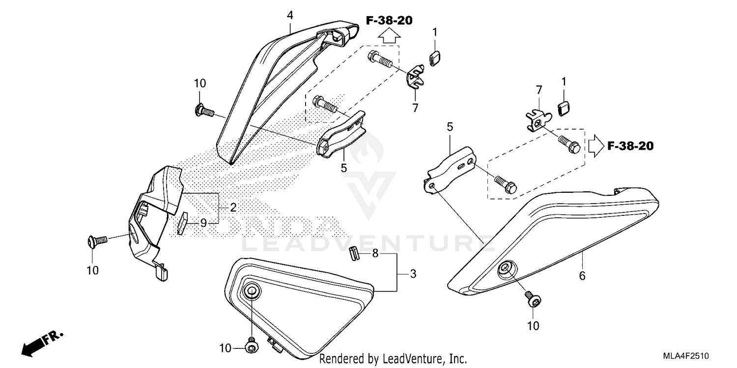 AIR CLEANER SIDE COVER