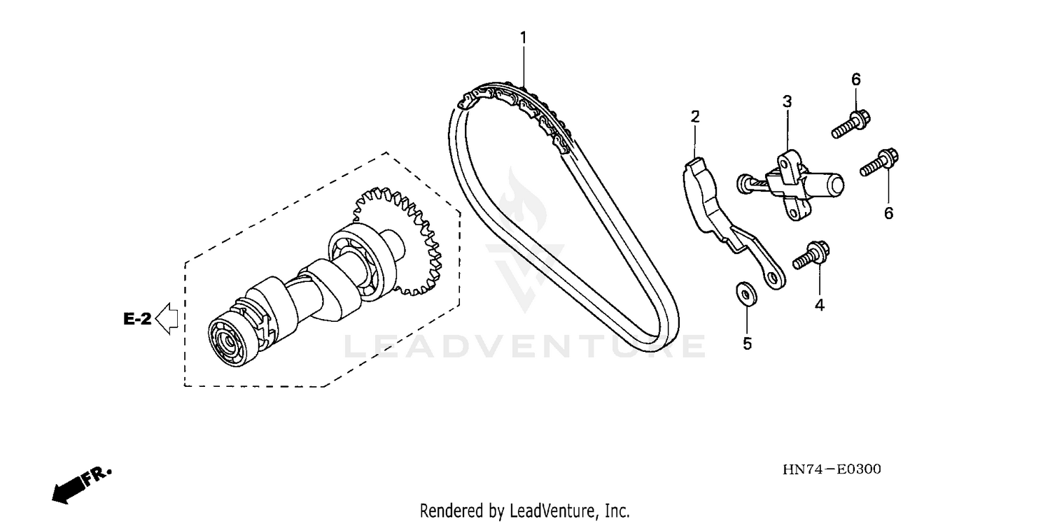 CAM CHAIN + TENSIONER