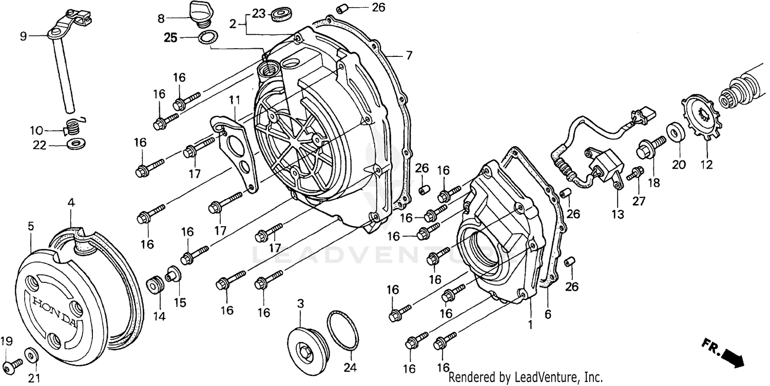 RIGHT CRANKCASE COVER