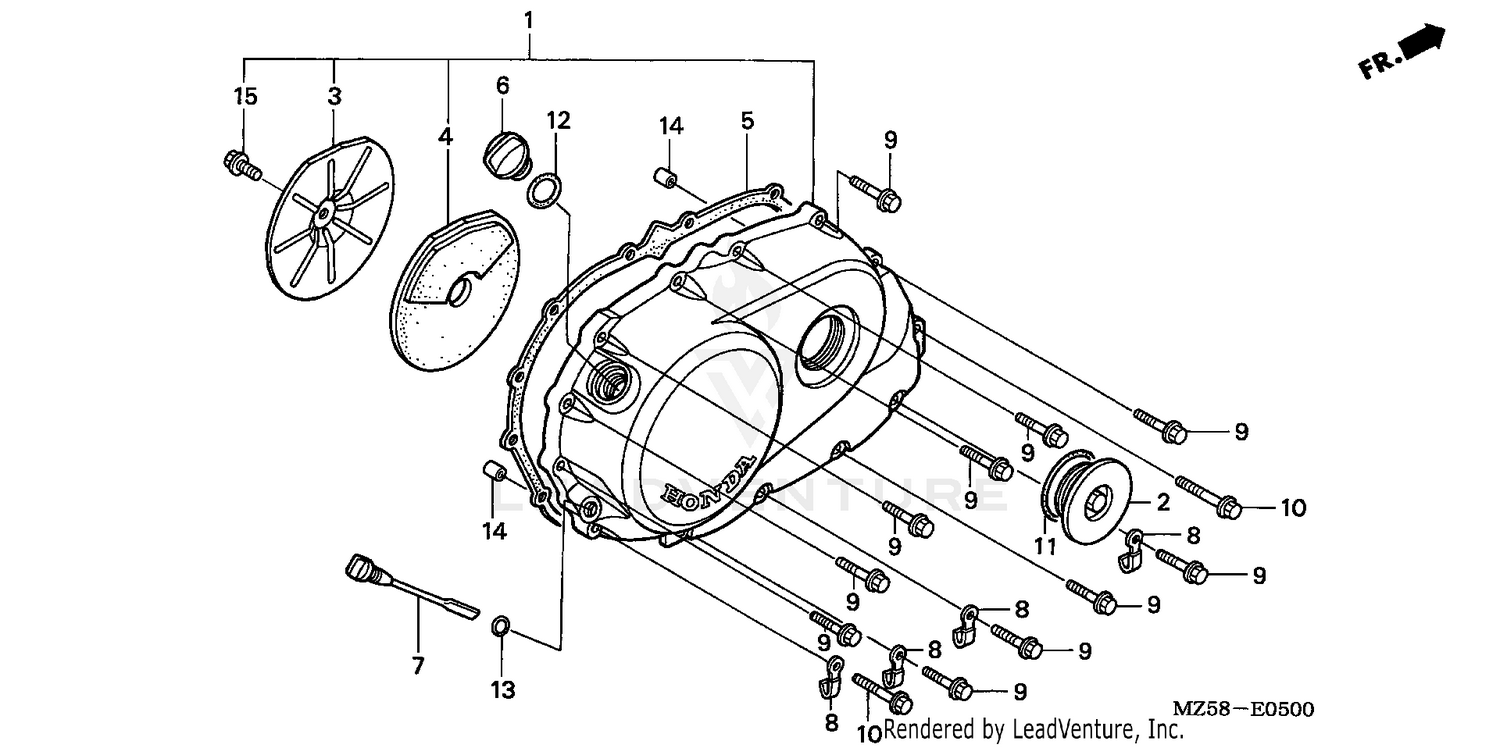 RIGHT CRANKCASE COVER