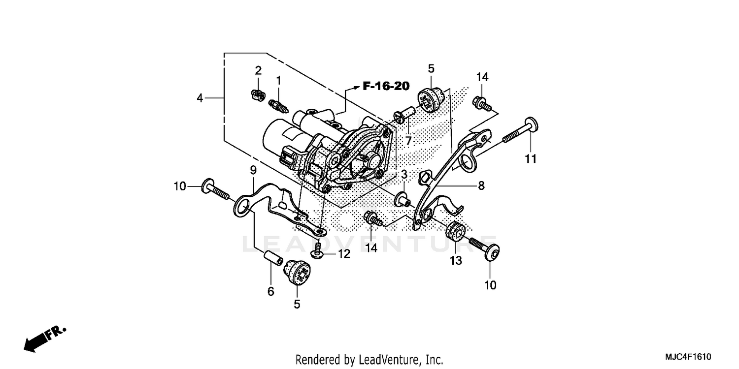 REAR POWER UNIT          (CBR600RA)