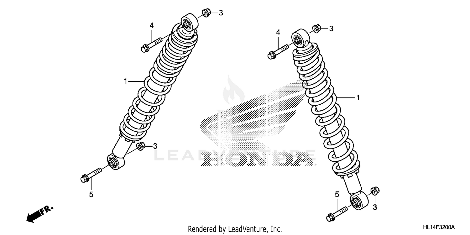 REAR SHOCK ABSORBER