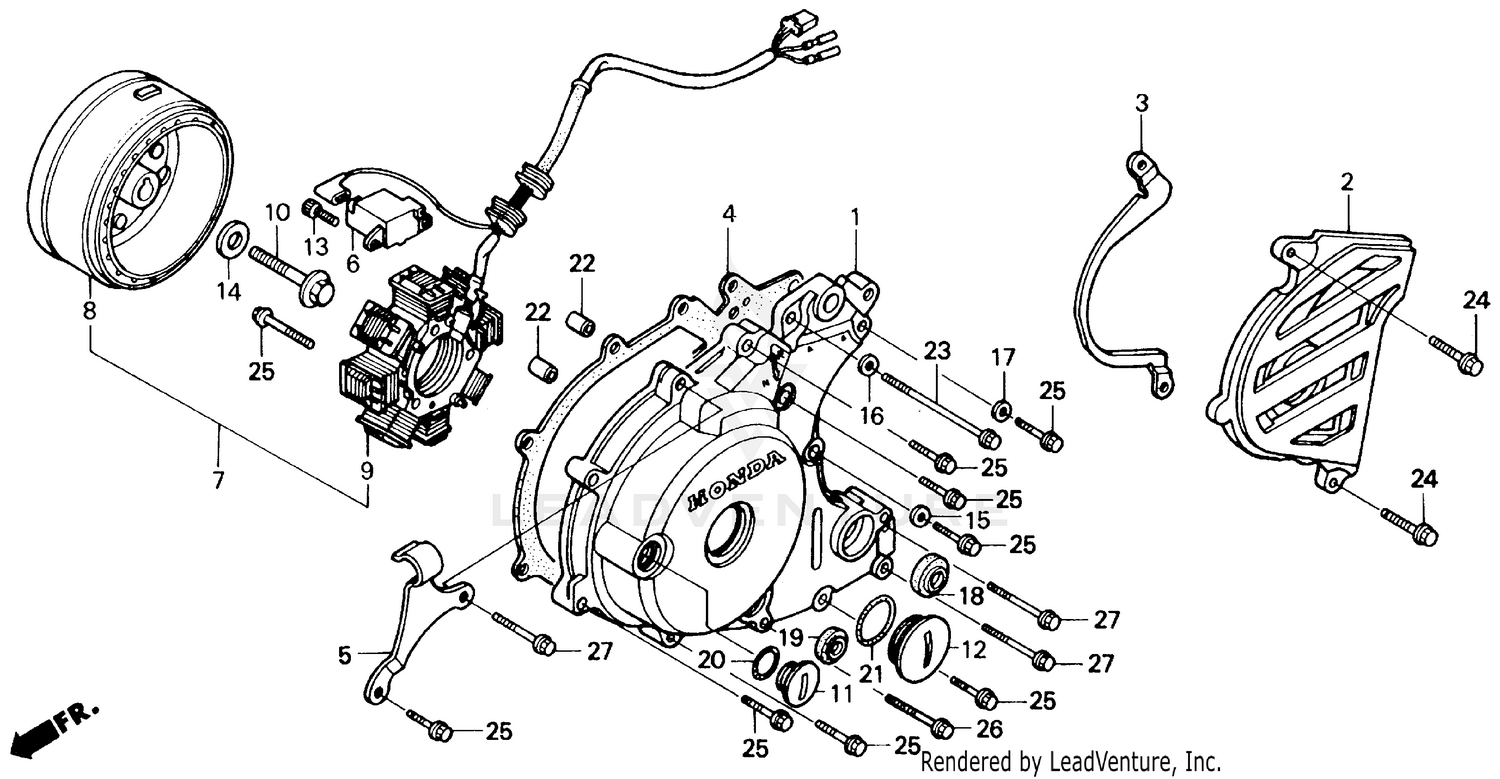 LEFT CRANKCASE COVER