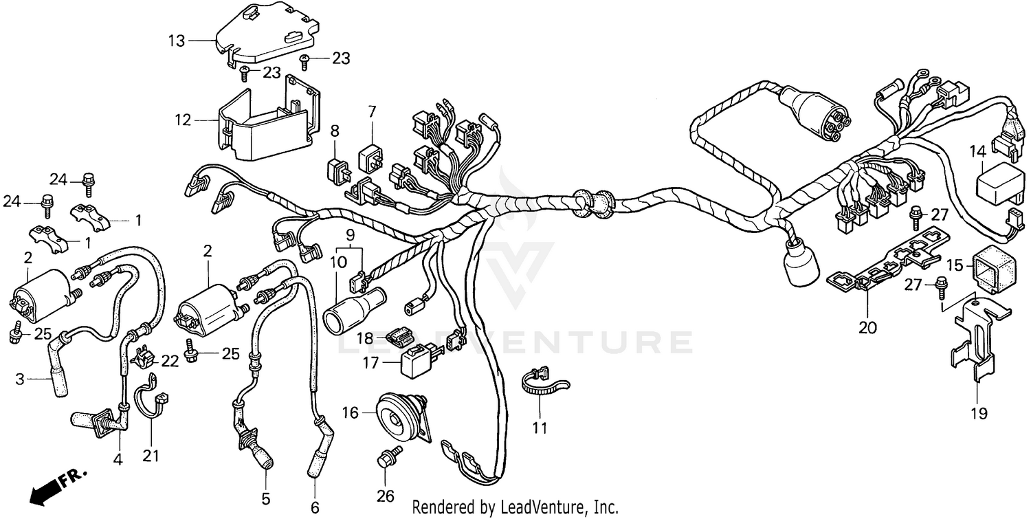 VT1100C2WIRE HARNESS