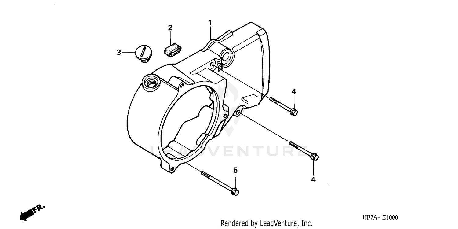 LEFT CRANKCASE COVER