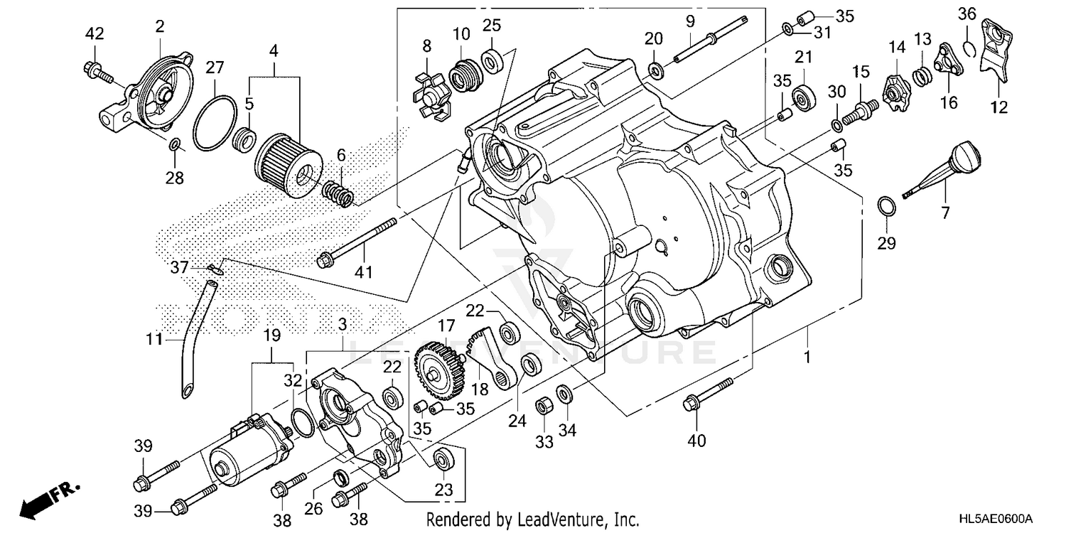 FRONT CRANKCASE COVER
