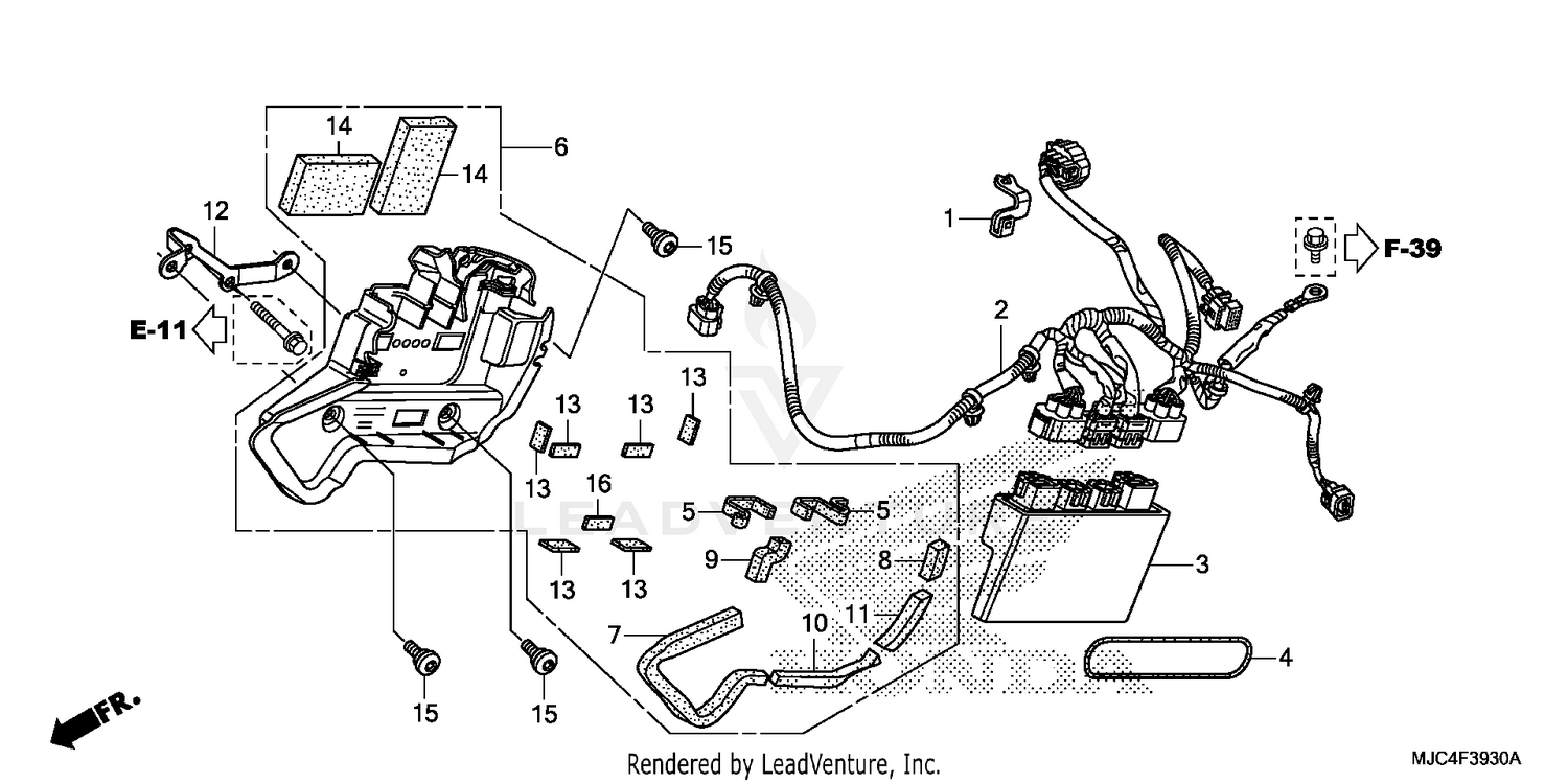 ABS CONTROL UNIT         (CBR600RA)