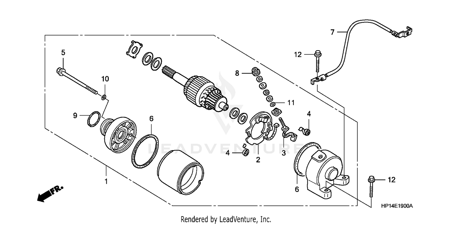 STARTER MOTOR