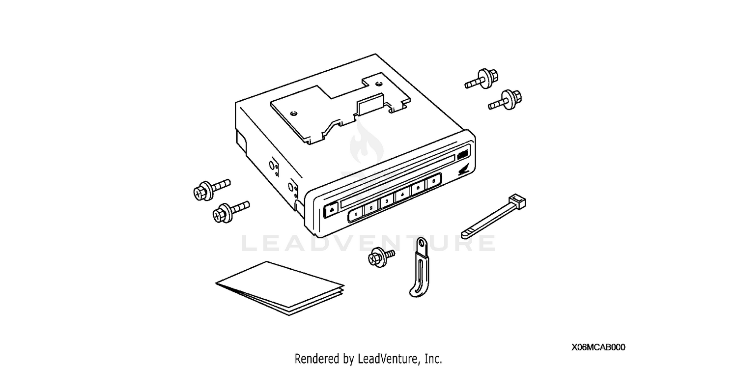 CD CHANGER UNIT (6-DISC)