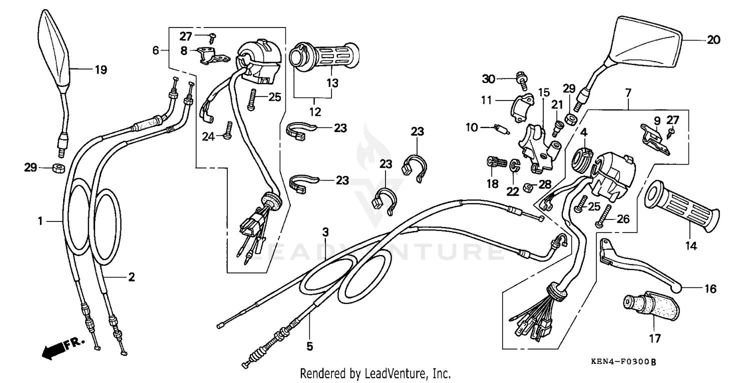 HANDLE SWITCH@CABLES     @MIRRORS
