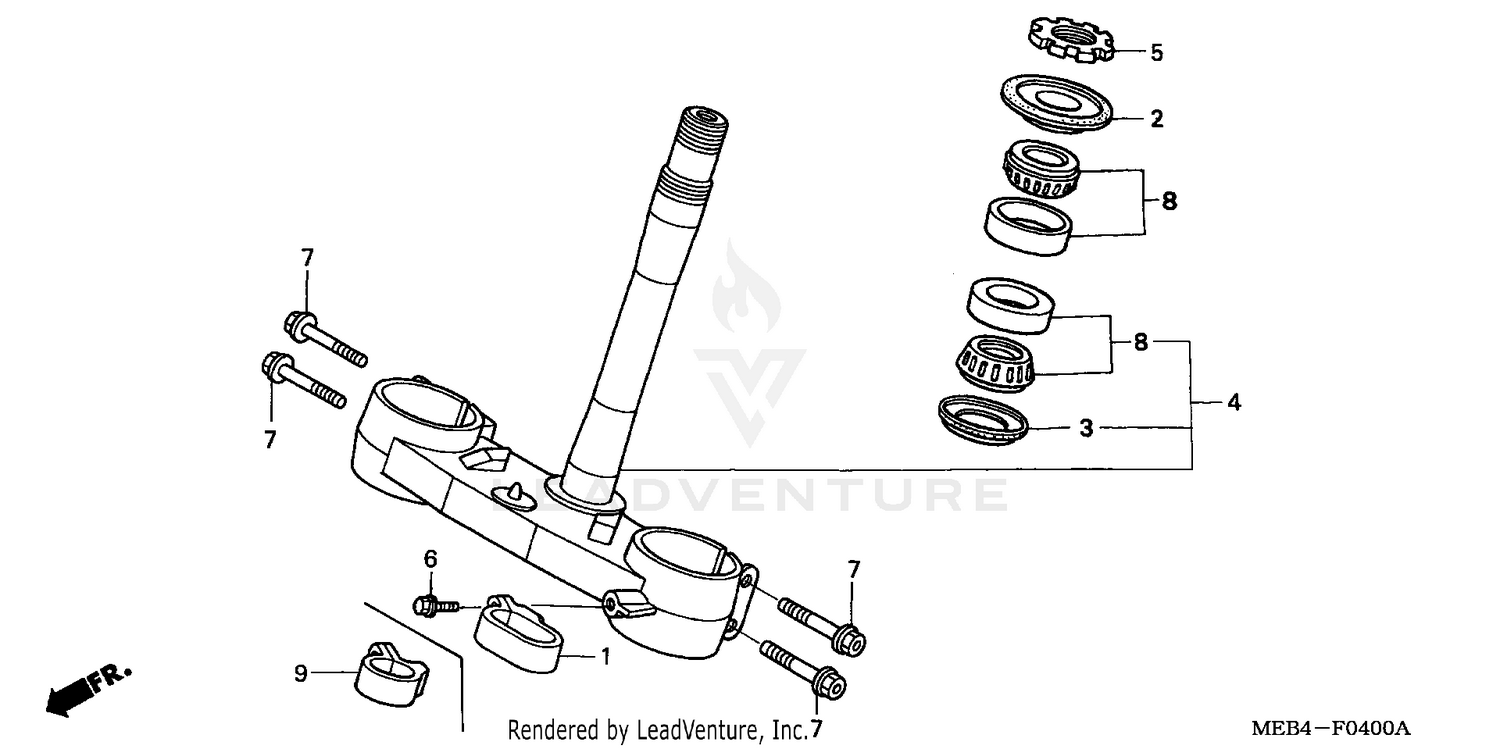 STEERING STEM ('02-'07)
