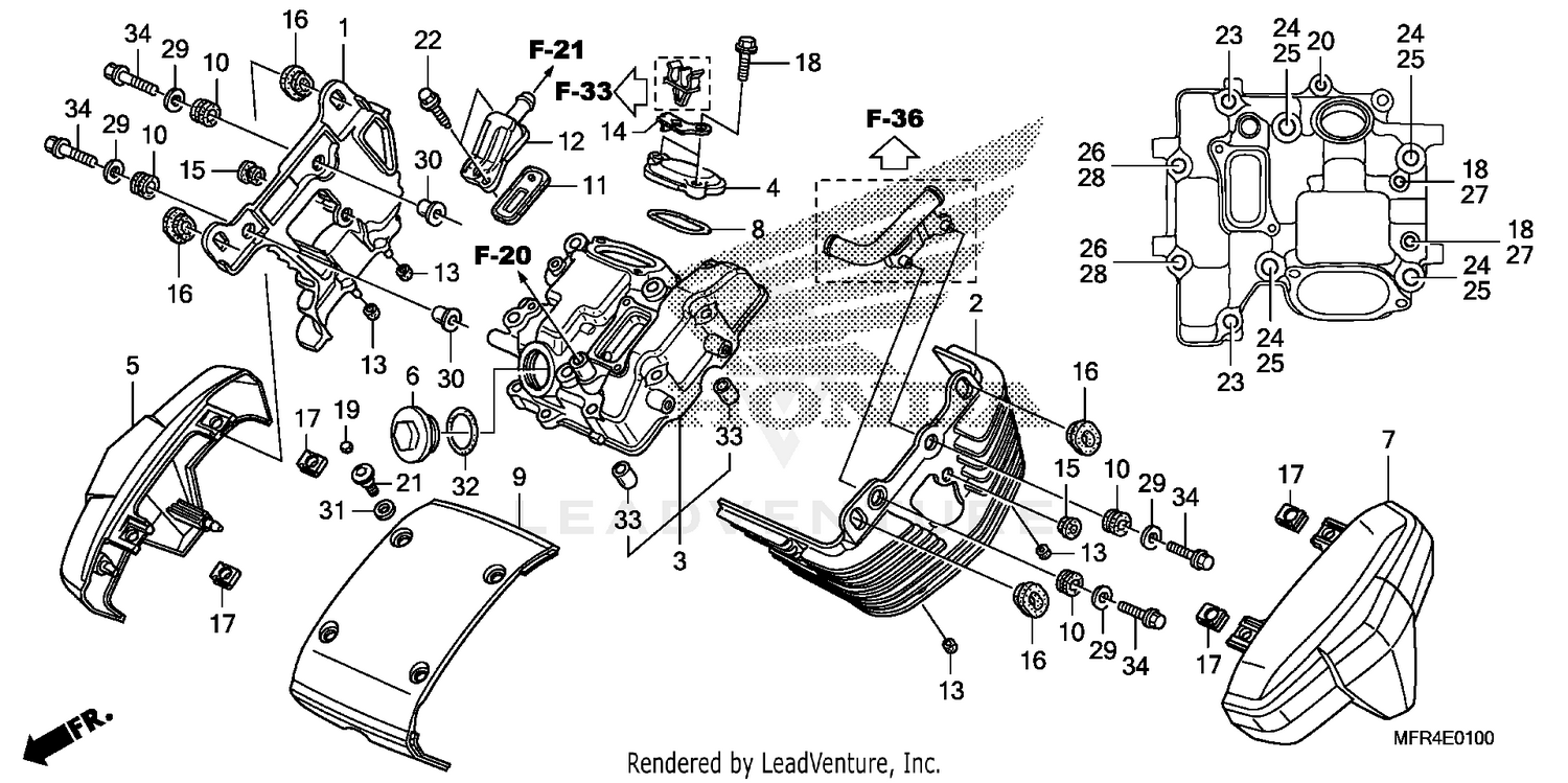 FRONT CYLINDER HEAD COVER