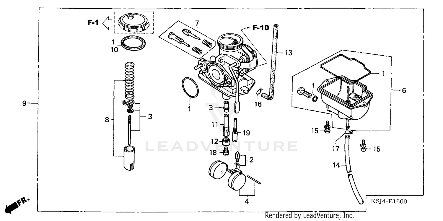 CARBURETOR (CRF80F)