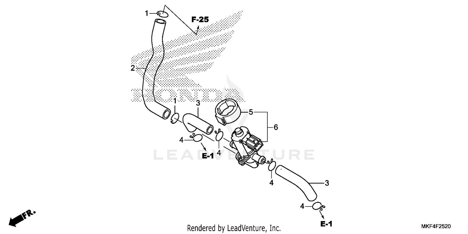 AIR INJECTION CONTROL    VALVE