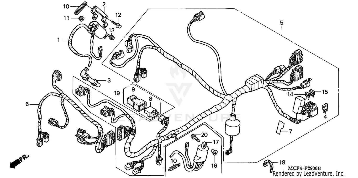 WIRE HARNESS (FR.)