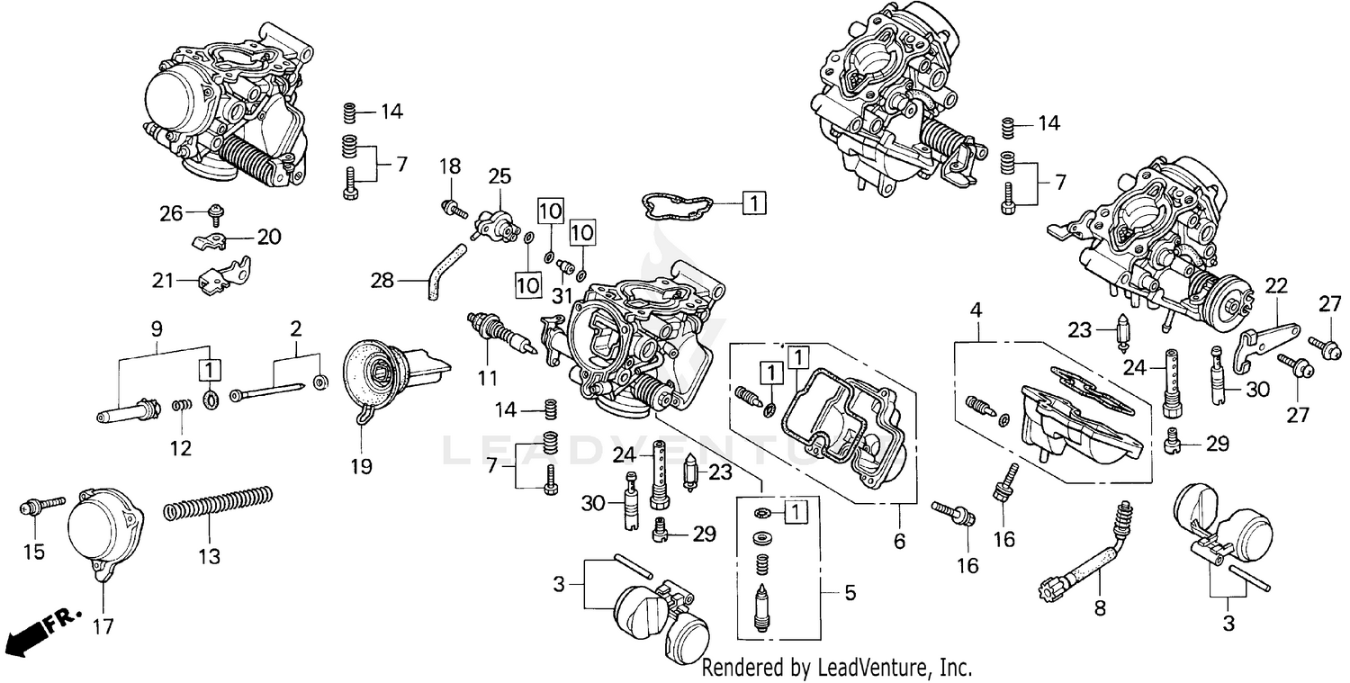 CARBURETOR COMPONENTS