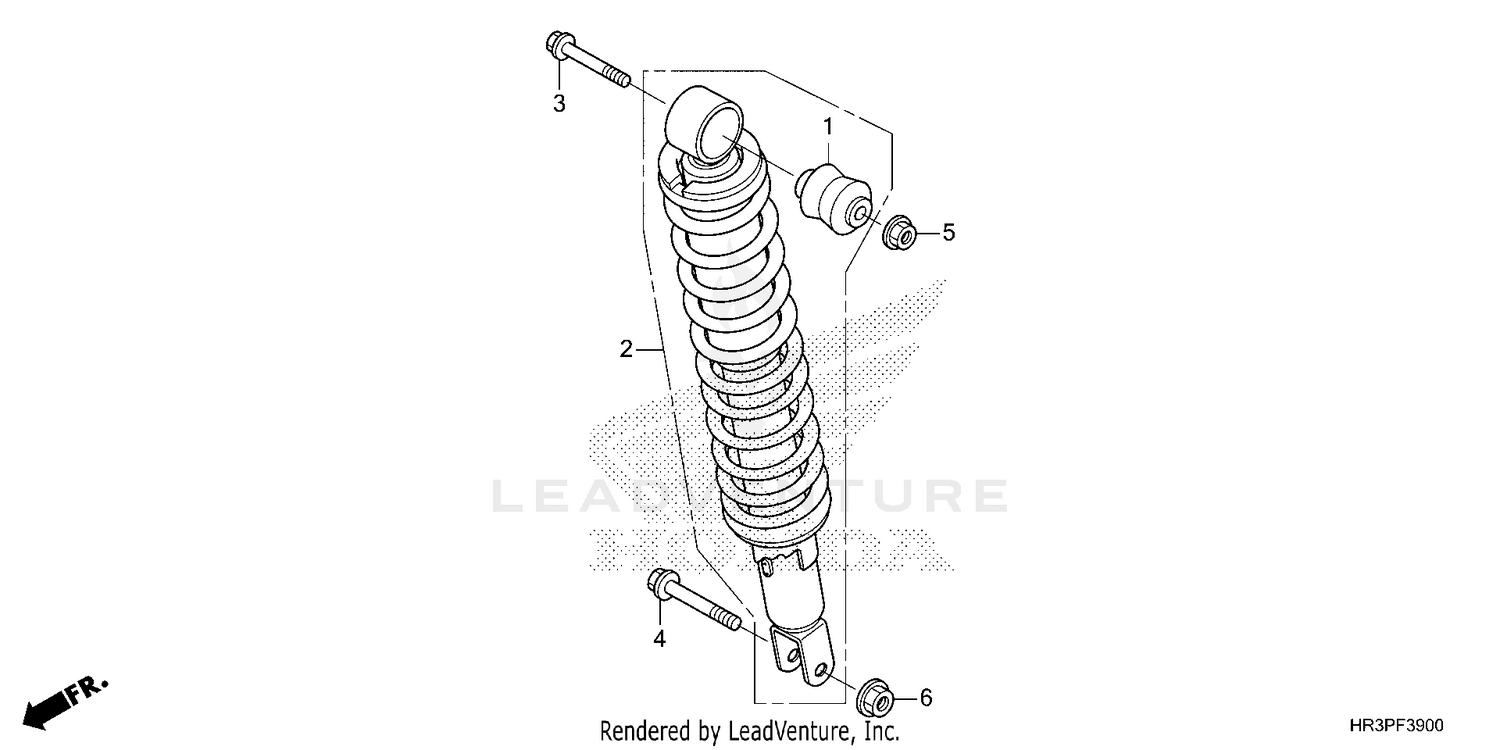 REAR SHOCK ABSORBER